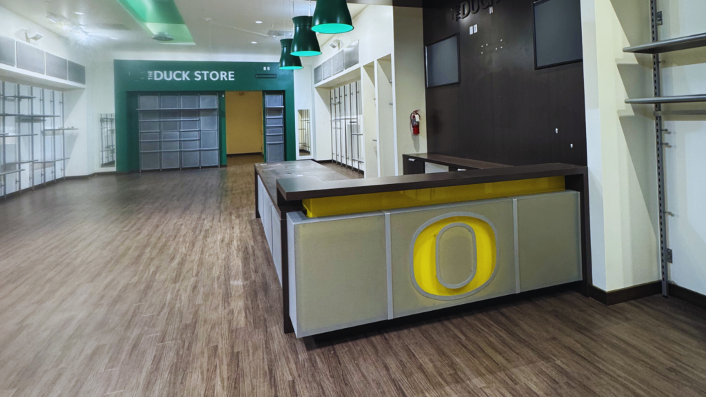 duck store before demolition by DCI Construction